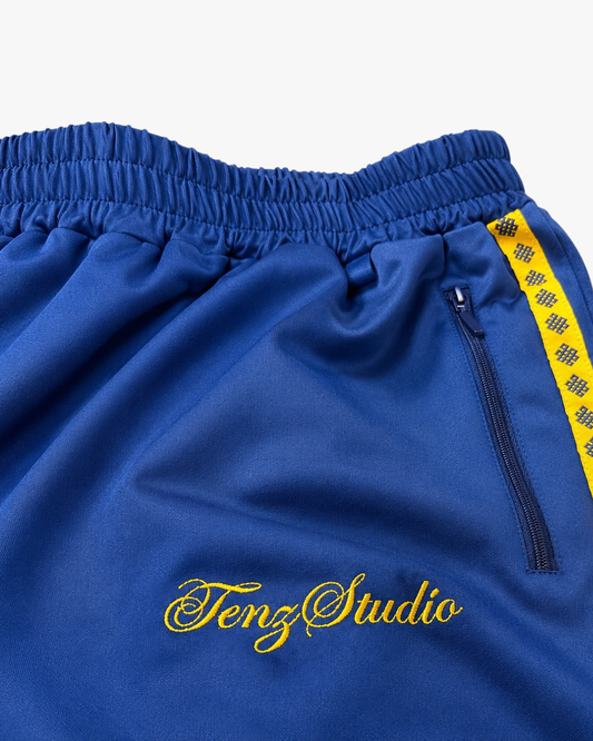 Endless Knot Blue Track Pants