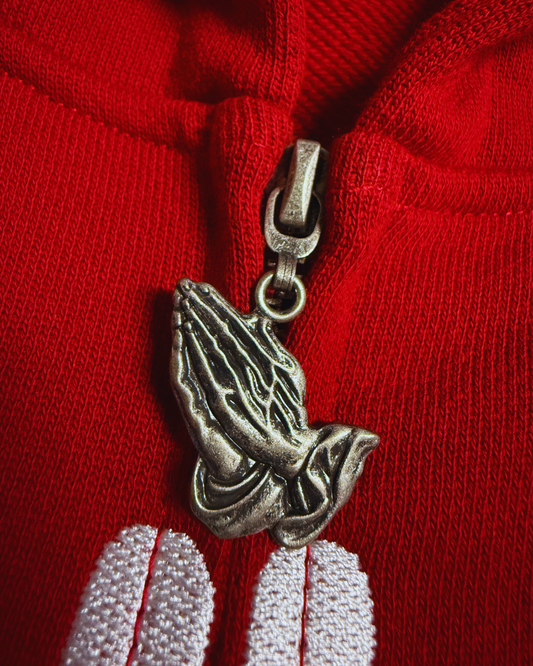 Prayer Hoodie (Red)