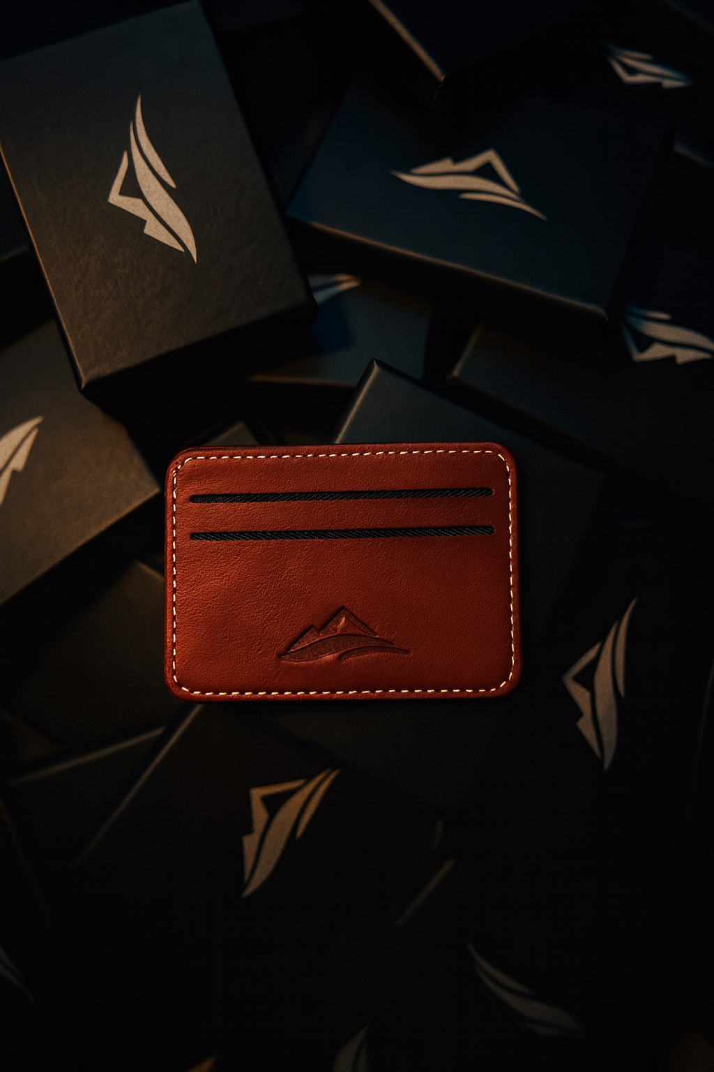 White and Blue Legacy Jersey + Leather Wallet