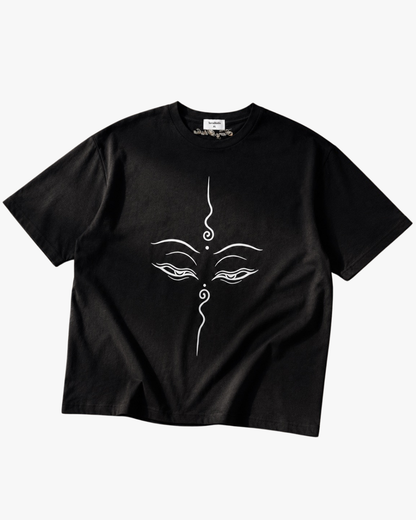 Black Cham Mask Graphic Tee