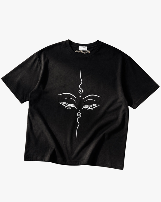 Black Cham Mask Graphic Tee