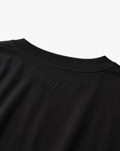 Black Cham Mask Graphic Tee